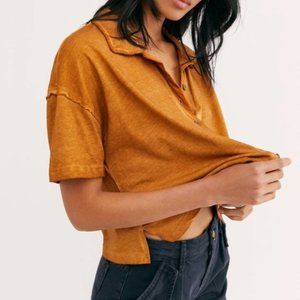 Free People Weekend Rush Copper Top